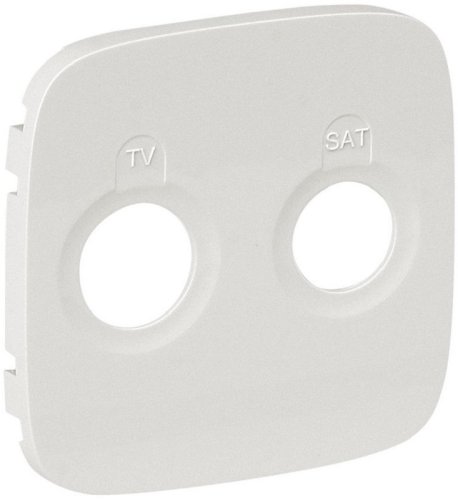 Лицевая панель Legrand Valena Allure для 2-м. розетки TV+SAT жемчуг фото Лицевая панель Legrand Valena Allure для 2-м. розетки TV+SAT жемчуг картинка